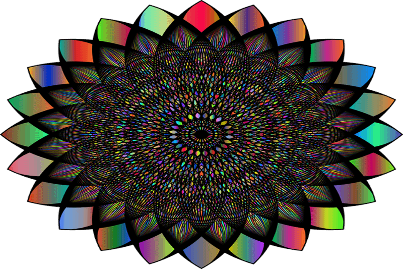 Mandala painting as hooby